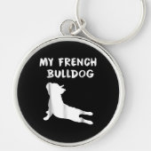 hondencadeau | Mijn Franse buldog Sleutelhanger (Voorkant)