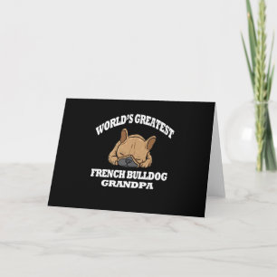 hondencadeau 's Werelds grootste Franse Bulldog Kaart