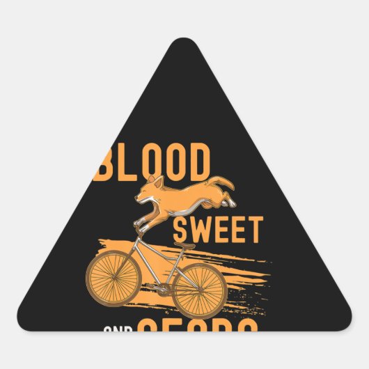 hondencadeau | Schattigee Corgi Dog Biker Sticker (Voorkant)