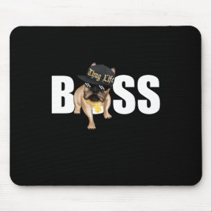 hondencadeau Thug Life Franse buldog Muismat