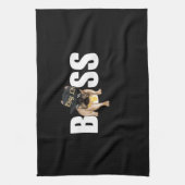 hondencadeau | Thug Life Franse buldog Theedoek (Verticaal)