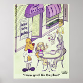 Hondencafe Poster (Voorkant)