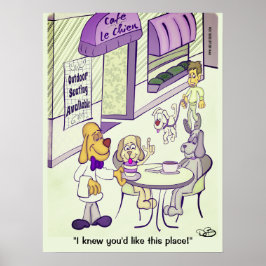 Hondencafe Poster