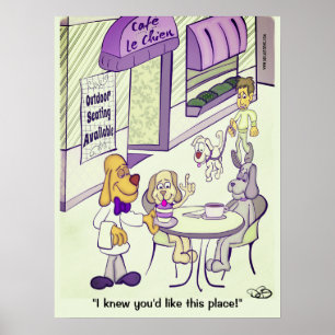 Hondencafe Poster
