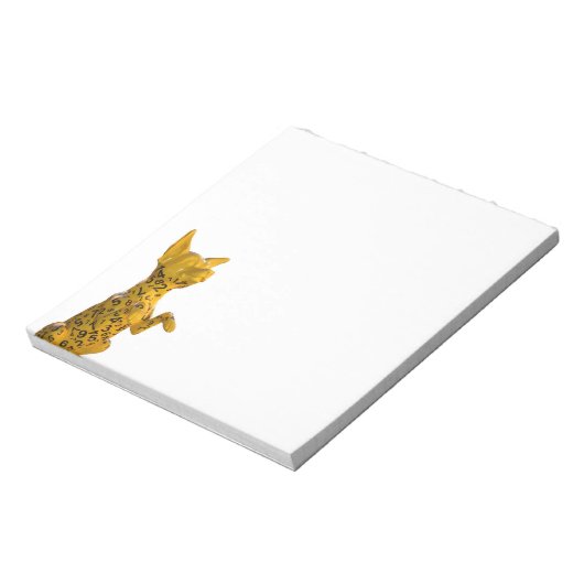 hondencijfers notitieblok (Linkerzijde)