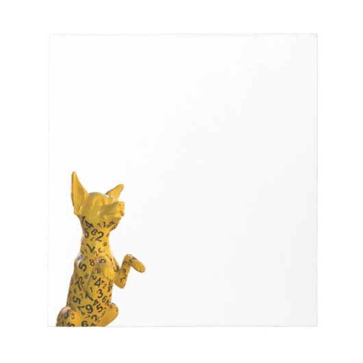 hondencijfers notitieblok (Voorkant)