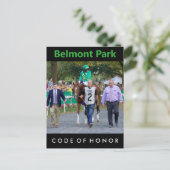 Hondencode van de missie Noble Briefkaart (Staand voorkant)