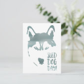 hondendag briefkaart (Staand voorkant)