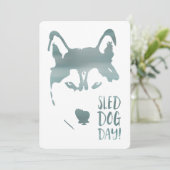 hondendag kaart (Staand voorkant)