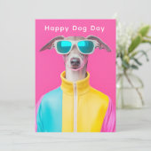 Hondendag Wenskaart – Grappige Aangepaste Huisdier Kaart (Staand voorkant)
