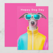Hondendag Wenskaart – Grappige Aangepaste Huisdier Kaart (Voorkant / Achterkant)