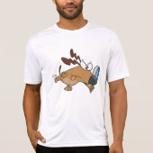 Hondendetective met vergrootglas t-shirt (Voorkant)