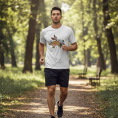 Hondendetective met vergrootglas t-shirt