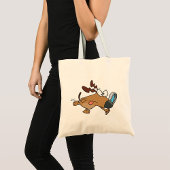 Hondendetective met vergrootglas tote bag