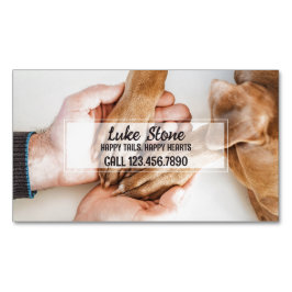 Hondendiensten Magnetisch Visitekaartje
