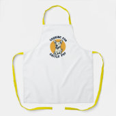 Hondendiner klaar schort (Voorkant)