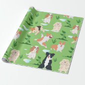 Hondendoodles Cadeaupapier (Uitgerold)