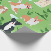 Hondendoodles Cadeaupapier (Hoek)