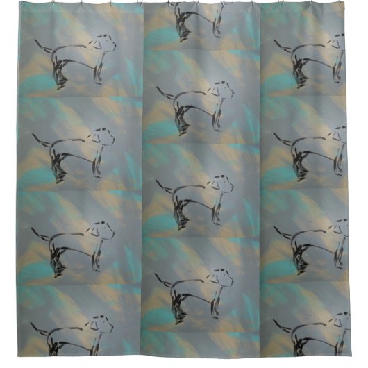 Hondendouche Curtin Douchegordijn (Voorkant)