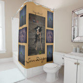 Hondendouche Douchegordijn (In situ)