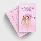 Hondendouche Pet Huisdieren Verzorgingsdiensten Visitekaartje