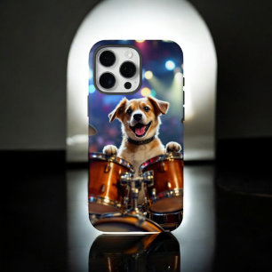 hondendrummer iPhone 16 pro max hoesje