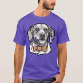 Hondeneigenaren Dog Walk FourLegged Vriend Gift T-shirt (Voorkant)