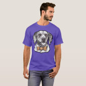 Hondeneigenaren Dog Walk FourLegged Vriend Gift T-shirt (Voorkant volledig)