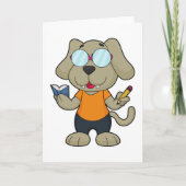 Hondenerd boek bril kaart (Voorkant)