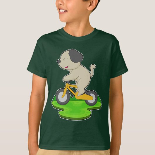 hondenfiets t-shirt (Voorkant)