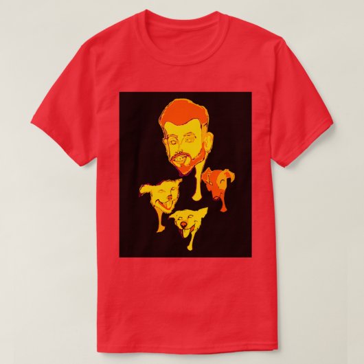 hondenfokker 2 t-shirt (Design voorkant)