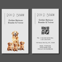 Hondenfokker Trainer Golden Retriever QR Code