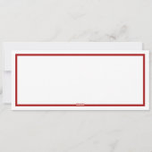 Hondenfoto Chalkboard Christmas Pet Holiday Kaart (Achterkant)