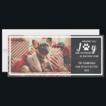 Hondenfoto Chalkboard Christmas Pet Holiday Kaart<br><div class="desc">Wens je vrienden en familie een vrolijk kerstfeest met deze leuke en feestelijke vakantie huisdier kaart. Pas aan met een foto van uw hond, kat of huisdier en personaliseer tekst met de gemakkelijk te gebruiken sjablonen. Ook zou een perfecte vakantie kaart voor een dierenarts kantoor of Pet Groomer bedrijf te...</div>