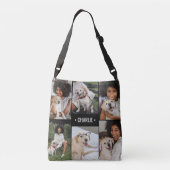 Hondenfoto Collage met Monogram Crossbody Tas (Achterkant)