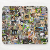 Hondenfoto Collage, Muismat (Voorkant)