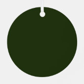 Hondenfoto, gepersonaliseerd, eerste kerst metalen ornament (Achterkant)