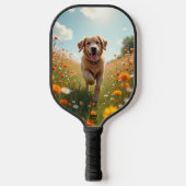 Hondenfoto huisdier pickleball paddle (Voorkant)