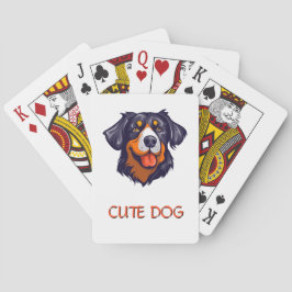 Hondenfoto - Pet Photo - Hondenliefhebber Poker Ca Pokerkaarten