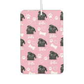 Hondenfoto Upload Schattige Huisdier Afbeelding Ro Luchtverfrisser (Voorkant)