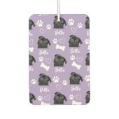 Hondenfoto Upload Schattige Huisdier Afbeelding Ro Luchtverfrisser (Voorkant)