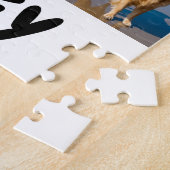 Hondenfotocollage gepersonaliseerd legpuzzel (Zijkant)