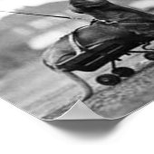  hondenfoto's Dachshund Dogs retro pet love Poster (Hoek)