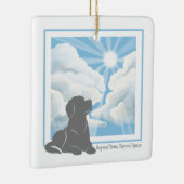 Hondengedenk Ceramic Ornament - Labrador (Rechts)