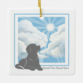 Hondengedenk Ceramic Ornament - Labrador