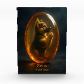 Hondengedenkfoto Blok - Duitse Herder (Voorkant)