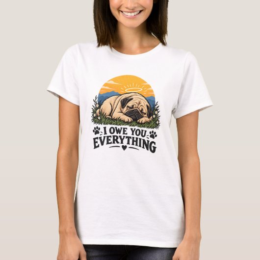 Hondengedenkteken T-shirt (Voorkant)