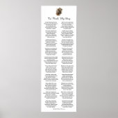 Hondengedicht van Elizabeth Barrett Browning Poster (Voorkant)