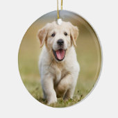 Hondengeheugen ter ere van huisdier Citaat Aanpass Keramisch Ornament (Links)