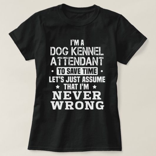 hondengeleider t-shirt (Design voorkant)